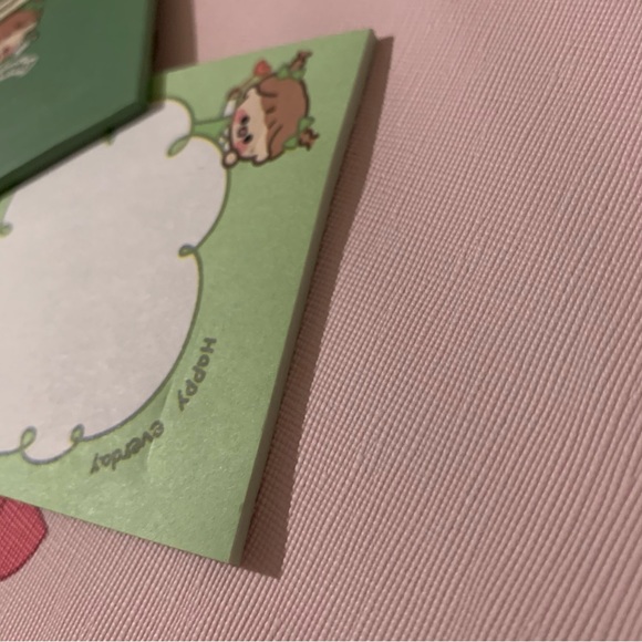 Green Mini Clipboard with Memo Pad - Picture 5 of 11